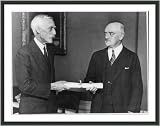 Historic Print (L): Secretary of the Treasury Andrew Mellon presents Walter E. Hope, of New York, who was sw