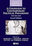 A companion to contemporary political philosophy