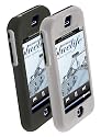 Scosche IPS2 Skin with Screen Protector 2 pack for iPhone 1G (Clear and Black)