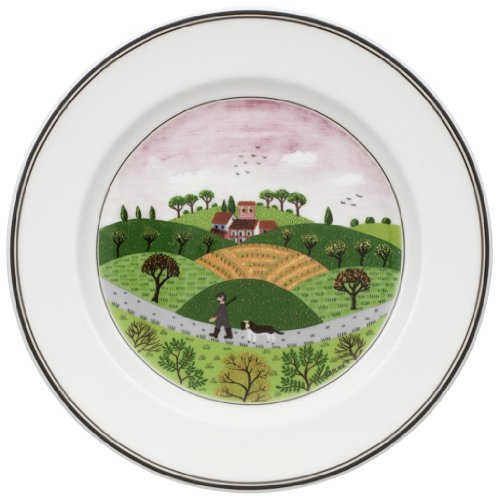 Villeroy & Boch Design Naif salad plate # 6 Hunter & Dog