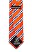 Scott Allan Collection Orange & Blue Necktie - Woven Striped Tie for Him - Orange and Blue Wedding Tie for Groom
