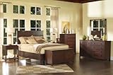 Somerton Home Furnishings Enchantment Bedroom Solid Panel Bed Set