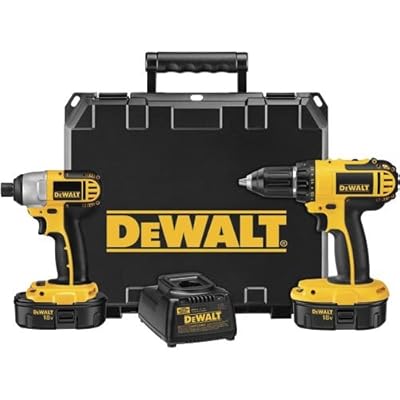 DEWALT DC720IA Cordless Compact Drill/Impact Driver Combo Kit