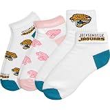 Jacksonville Jaguars Women's 3-Piece Sock Pack