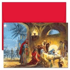 Born In Stable Boxed Holiday Cards