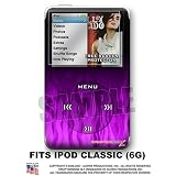 iPod Classic Skin - Fire Flames Purple WraptorSkinz TM Kit by TuneTattooz TM
