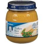 Gerber 2nd Foods Baby Food Turkey Rice Dinner (12 Pack)