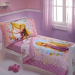 Disney Rapunzel 4 Piece Toddler Set, Purple