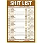 Shit List Notepad