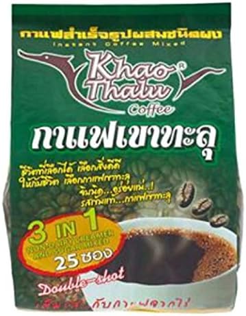 KHAOTHALU INSTANT COFFEE MIXED DOUBLE SHOT 18G. PACK 25SACHETS