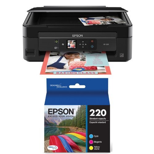 Epson Expression Home XP320 Wireless Color Photo Printer with Scanner