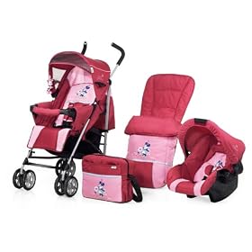Hauck - Disney Speed Sun Plus Travel System Set in Original Minnie