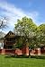 Wallmonkeys Peel and Stick Wall Decals - Frank Lloyd Wright Designed House in Oak Park, Chicago, Illinois - 18"H x 12"W Removable Graphic