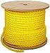 Rope King TP-58300Y Twisted Poly Rope - Yellow - 5/8 inch x 300 feet