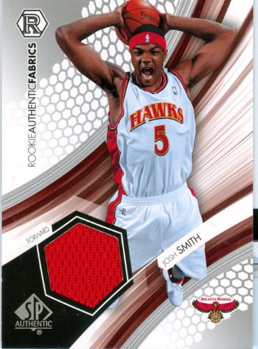 2005 SP Authentic Josh Smith Rookie Game Worn Jersey Card