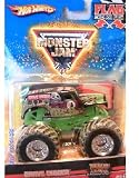 Hot Wheels Monster Jam Flag Series Grave Digger Mud Trucks #2/75, 1:64 Scale (Small truck)