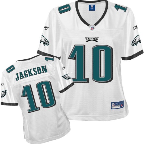 Reebok Philadelphia Eagles DeSean Jackson Women's Premier White Jersey Extra Large