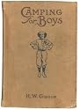 Camping for Boys: H W Gibson