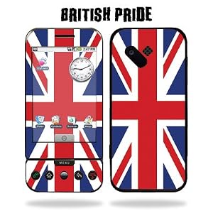 HTC G1 Google Phone Protective Vinyl Skin T-Mobile - British Pride