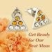 Pugster Mother's Day Gifts Sterling Silver Dangling Ball Chandelier Dangle Earrings image 1