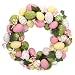 Easter Egg Wreath in Pink Green 12 