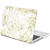 MacBook Pro Retina 13 Case, GMYLE Hard Case Print Frosted for MacBook Pro 13 inch with Retina display - White Swirling Paint Pattern Rubber Coated Hard Shell Case Cover (Not Fit for Macbook Pro 13 inch A1278)