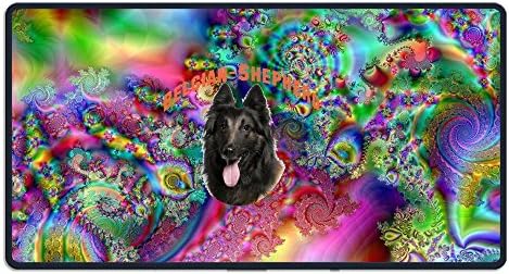 Belgian-Shepherd Mouse Mat Black