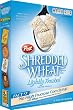 Post Shredded Wheat Lightly Frosted Cereal, Spoon Size, 19-Ounce Boxes (Pack of 4)