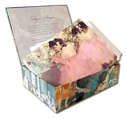 Edgar Degas - Box Set of 20 Assorted Note Cards and Patterned Envelopes