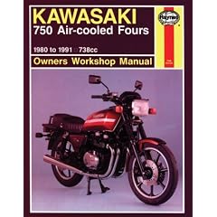 Kawasaki 750 Air-cooled Fours 1980-91 Owner's Workshop Manual (Motorcycle Manuals)