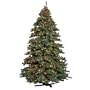Barcana 7 1/2-Foot Alaskan Christmas Tree with 1500 Multi and Clear   and Eight Button Remote Control
