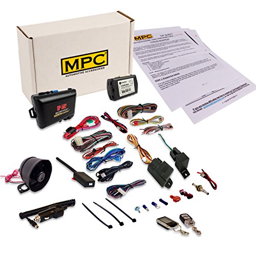 Deluxe 2-Way Remote Starter & Car Alarm w/ Keyless Bypass for Honda/Acura