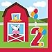 Farmhouse Fun Luncheon Napkin 2nd Bday (18) Farm Animal Barnyard Party