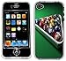 Billiards Pool Balls Table Handmade iPhone 4 4S Full Hard Plastic Case