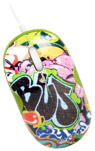 Canyon CNL-MSD03A schnurgebundene optische Maus Graffiti Design Preisvergleich