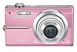 Olympus FE370 8MP Digital Camera with 5x Optical Dual Image Stabilized Zoom (Pink)