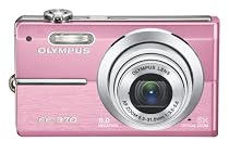 Olympus FE370 8MP Digital Camera with 5x Optical Dual Image Stabilized Zoom (Pink)