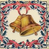 Saponificio Artigianale Fiorentino Christmas Bell & Holly Soap Set From Italy