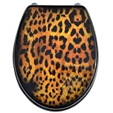 WC Sitz Leopard Toilettendeckel Klodeckel Toilettensitzvon "Eighteen"