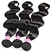 VRBest Hair Brazilian Virgin Human Hair Lace Closure 4x4 Free Part 100% Unprocessed Virgin Human Hair Natural Color (26, Body Wave Closure)