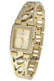 Guess Crystal Gold Tone Bracelet Ladies Watch - U10044L1