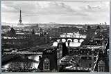 Poster encadr�(e): Paris - La Tour Eiffel, Seine (91 x 61cm)