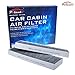 POTAUTO MAP 2003C (CF8603A) Activated Carbon Car Cabin Air Filter Replacement for ACURA CL TL, HONDA ACCORD
