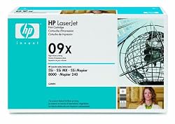 Original HP LaserJet 09X Black Print Cartridge in Retail Packaging
