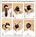 FINGER LOVE Handmade Carved Ebony (Black Sandalwood) Hair Stick: Antlers 1PC
