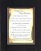 Touching and Heartfelt Poem for Home - Poem for Homes - 9 Rules for a Happy Marriage . . . Poem on 11 x 14 inches Double Beveled Matting