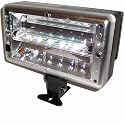 Solar Spotlight, Wall or Stake Mount, Bright White, detachable solar panel