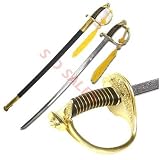 Gold USMC Marine Corps Dress Uniform Officer NCO Sword