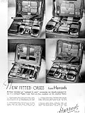Advertisement for Four Harrods Toiletries Cases, 1935 Photographic Poster Print, 18x24