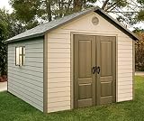 Lifetime 60005 10' x 8' Side Entry Garden Shed